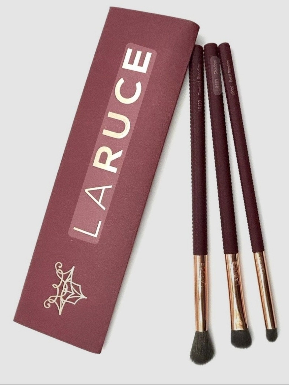 Laruce Special Edition 3 Piece Eye Brush Set for Eyeshadow